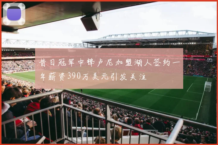 昔日冠军中锋卢尼加盟湖人签约一年薪资390万美元引发关注